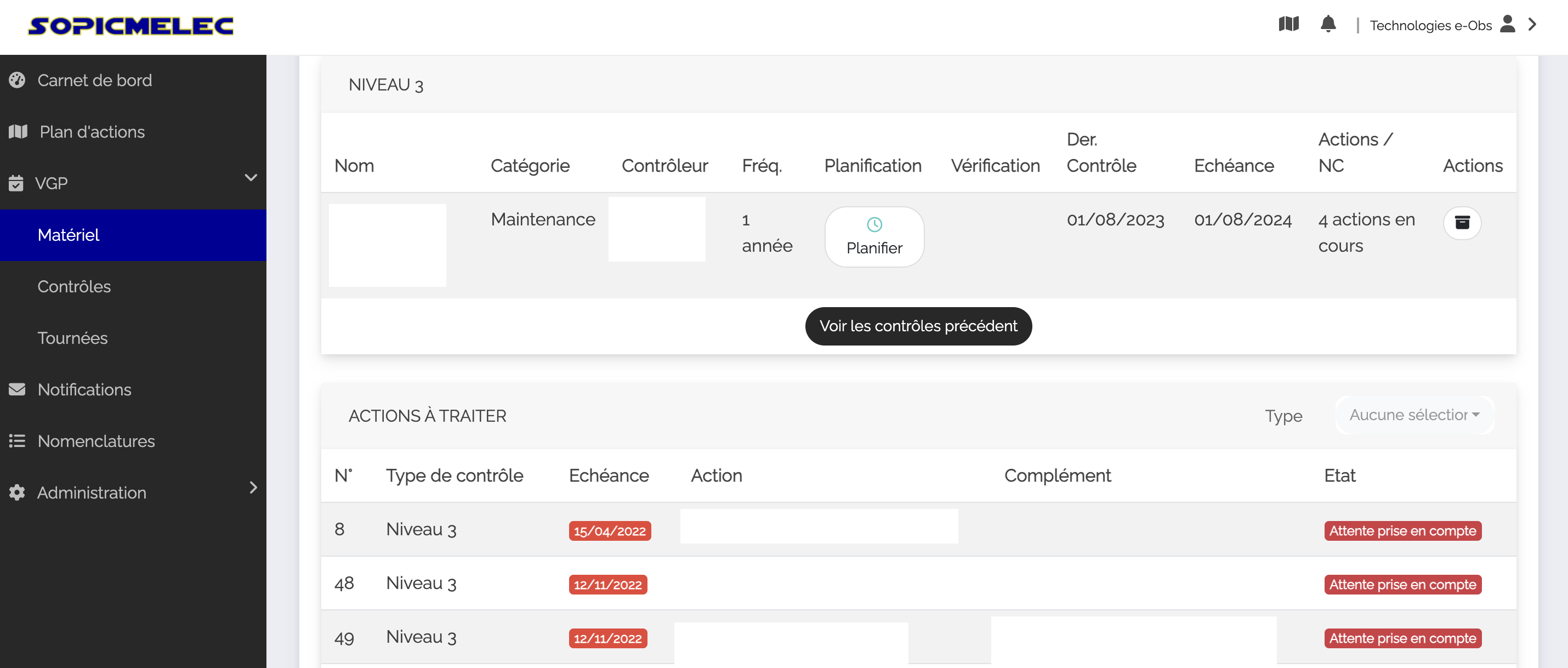 Le logiciel Memoryflow facilite le suivi de vos VGP