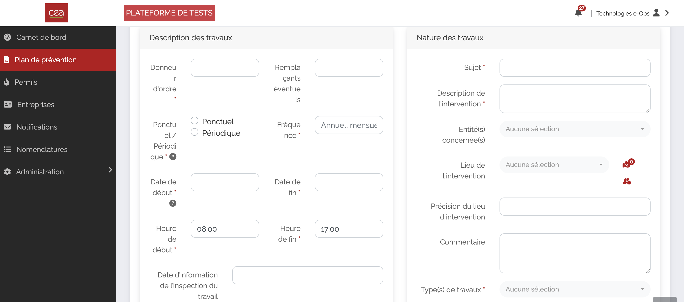 Les avantages du module Plan de Prévention du logiciel MemoryFlow