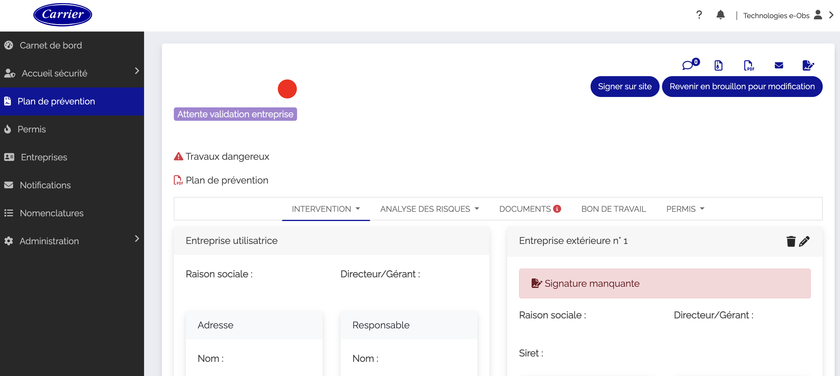 Pourquoi avoir choisi la gestion des plans de prévention avec MemoryFlow ?